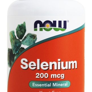 Selênio 200 mcg. - Cápsulas vegetarianas 180 NOW Foods
