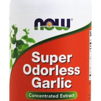 Alho Super Inodoro - Cápsulas 90 NOW Foods