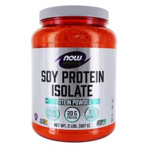 Pó de Proteína de Soja Isolada para Esportes NOW Powder Unflavored - 2 lbs. NOW Foods