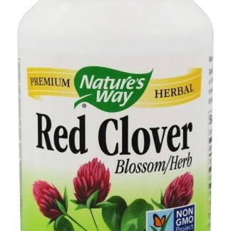 Flor de Trevo Vermelho / Erva 400 mg. - Cápsulas vegetarianas 100 Nature's Way