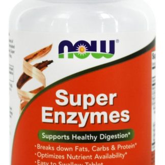 Super Enzimas - 180 Tablets NOW Foods