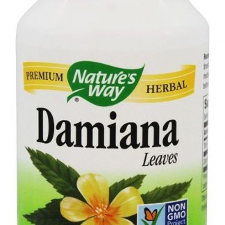 Damiana Deixa 400 mg. - Cápsulas vegetarianas 100 Nature's Way