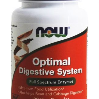 Óptimo Sistema Digestivo - Cápsulas vegetarianas 90 NOW Foods