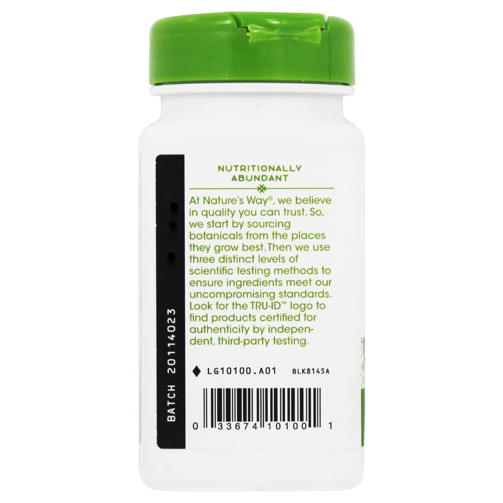 Alfafa Jovem Colheita 1215 mg. - Cápsulas Vegan 100 Nature's Way - Imagem 4