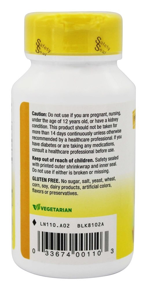 Bexiga Renal 465 mg. - Cápsulas vegetarianas 100 Nature's Way - Imagem 3