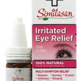 Irritada Olho Alívio Estéril Olho Gotas - 0.33 oz. (anteriormente conhecido como Relevo rosa) Similasan