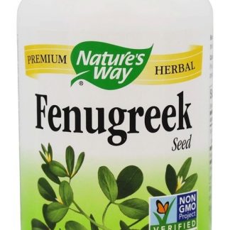 Semente de feno-grego 610 mg. - Cápsulas vegetarianas 180 Nature's Way