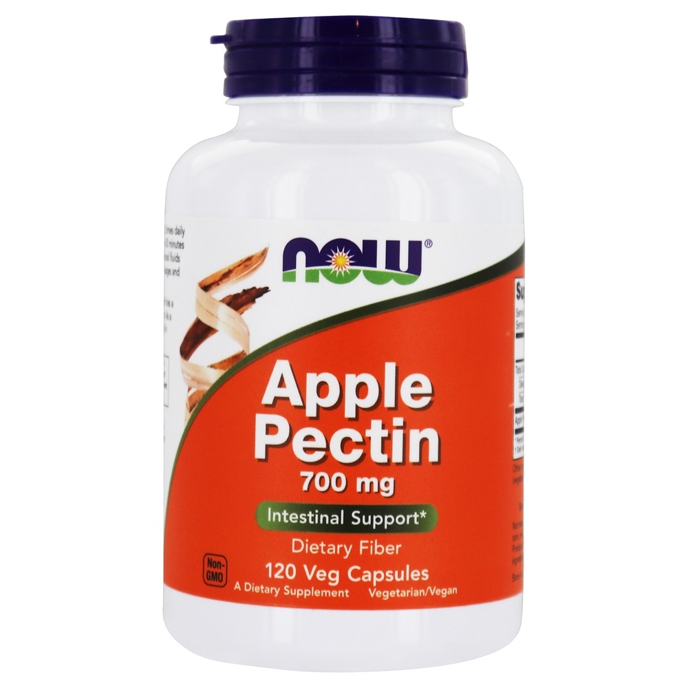 Pectina da Apple 700 mg. - 120 Cápsula (s) vegetal (s) NOW Foods