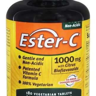 Éster C com Bioflavonóides Cítricos 1000 Mg. - 180 Comprimidos vegetarianos American Health
