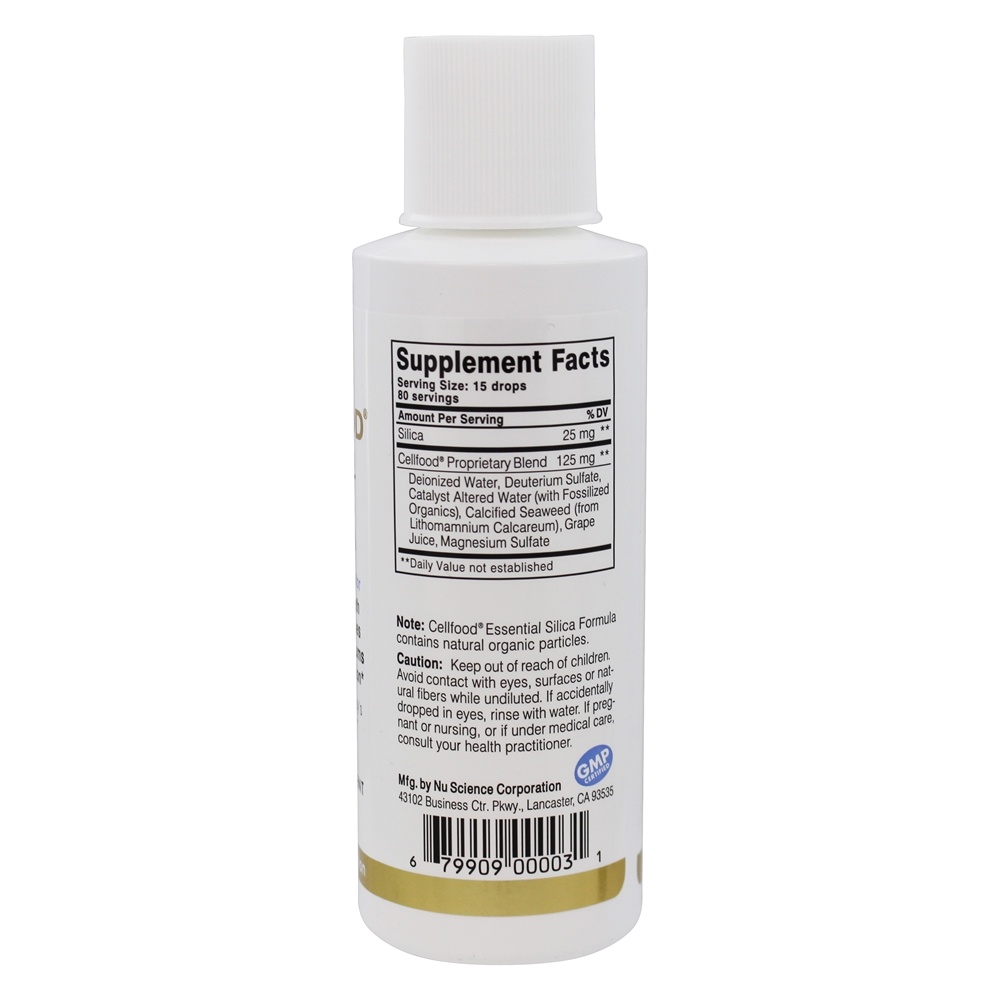 Cellfood Fórmula Essencial de Sílica - 4 oz. Lumina Health - Imagem 2