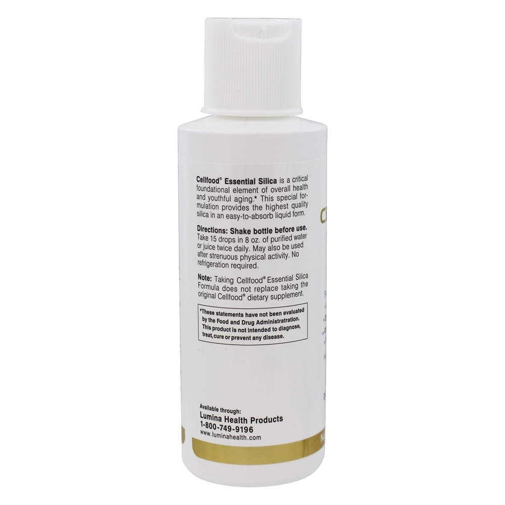 Cellfood Fórmula Essencial de Sílica - 4 oz. Lumina Health - Imagem 3