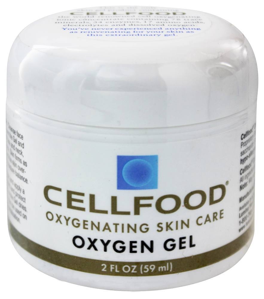 Célula Comida Oxigênio Gel Oxigenando Pele Cuidar - 2 oz. Lumina Health