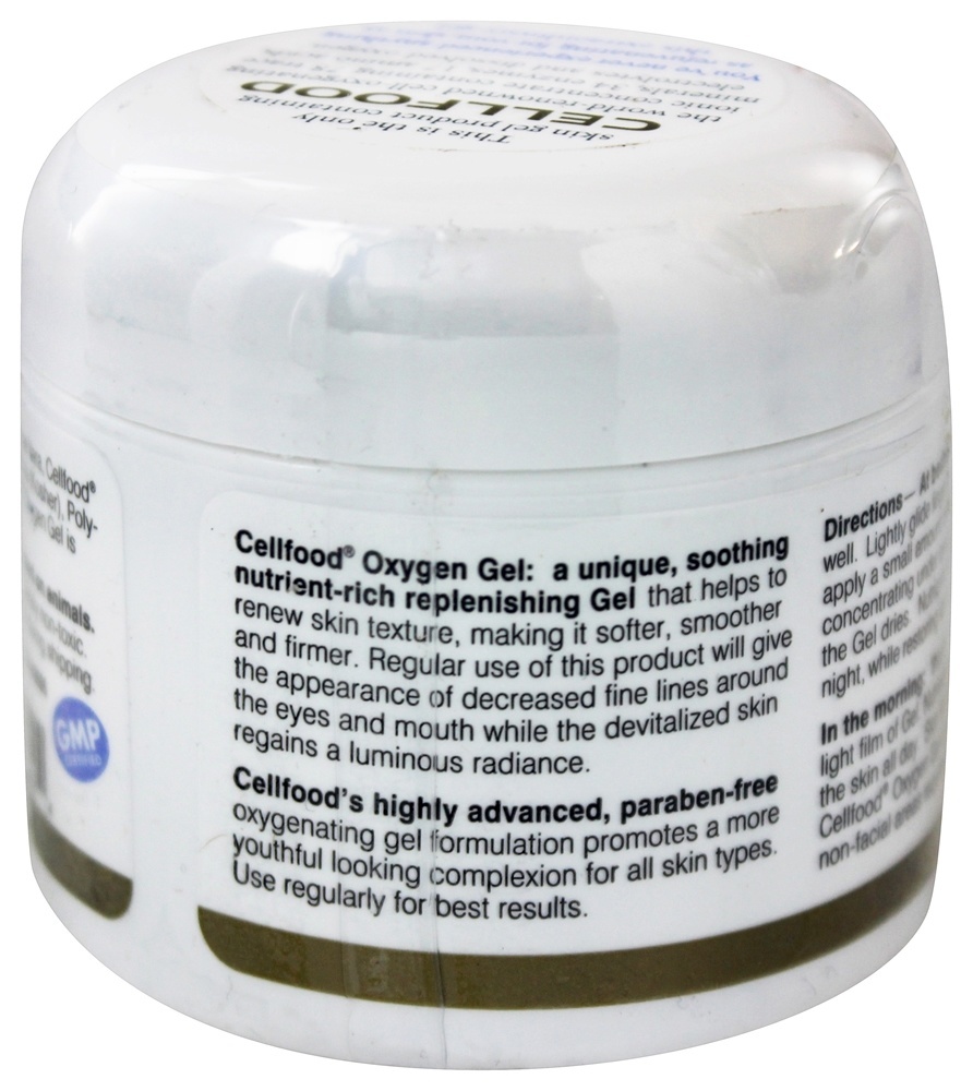 Célula Comida Oxigênio Gel Oxigenando Pele Cuidar - 2 oz. Lumina Health - Imagem 4