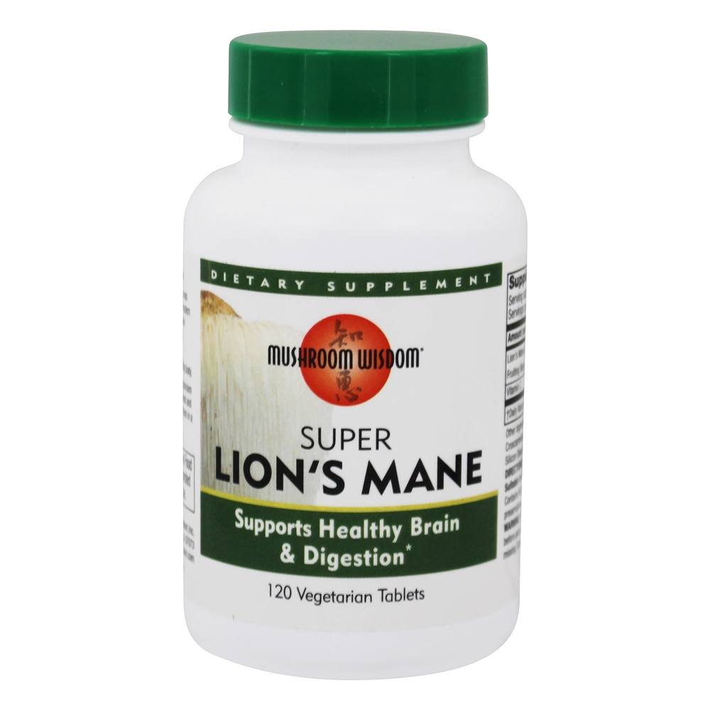 Super Lion's Mane - 120 Tablets anteriormente Produtos Maitake Mushroom Wisdom