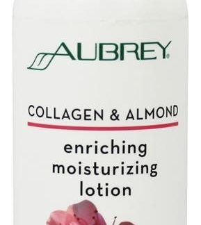 Colágeno e Amêndoa Enriquecendo Loção Hidratante - 8 fl. oz. Aubrey Organics