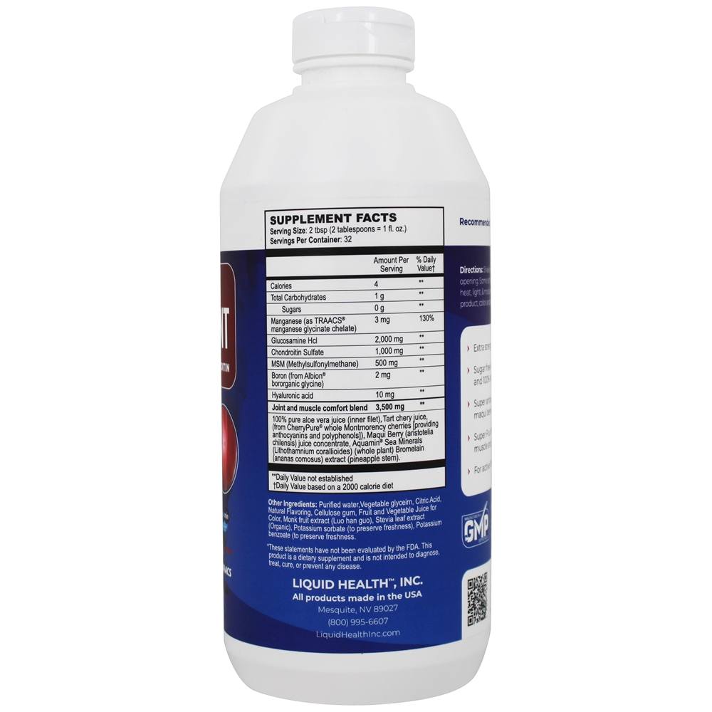 Optimum Joint Líquido Sabor Melão & Cereja - 32 fl. oz. Liquid Health - Imagem 6