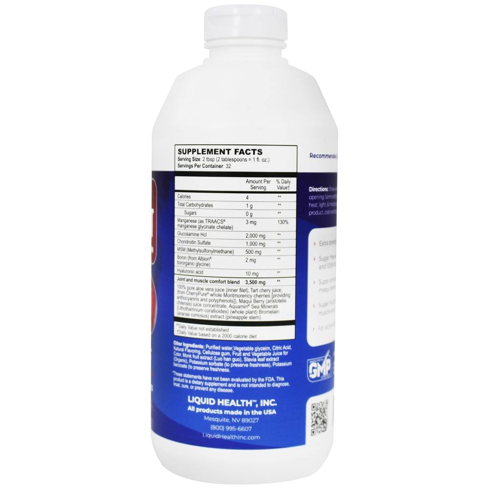 Optimum Joint Líquido Sabor Melão & Cereja - 32 fl. oz. Liquid Health - Imagem 2