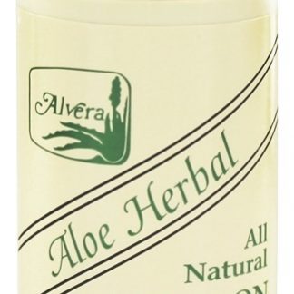 Todo o desodorante natural Roll-On Aloe Herbal - 3 fl. oz. Alvera