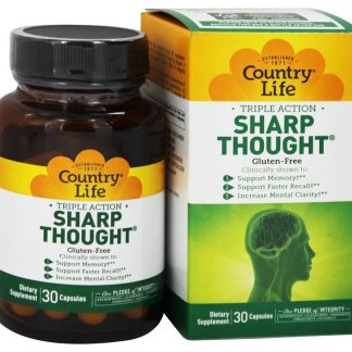Sharp Thought Para Memória - Cápsulas 30 Country Life