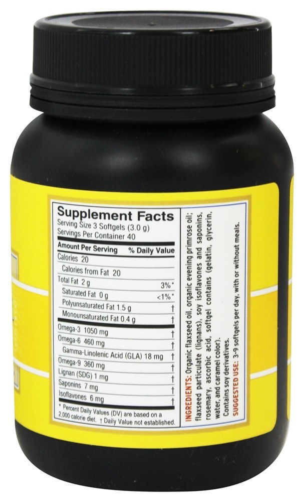A mulher essencial 1000 mg. - 120 Softgels Barlean's - Imagem 2