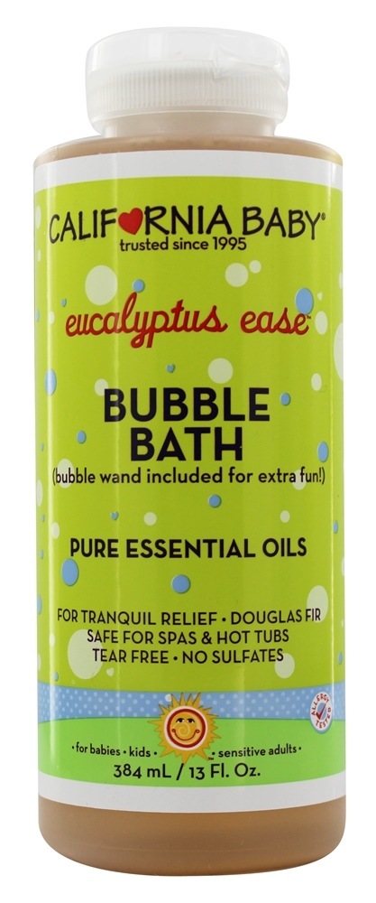Banho de espuma com eucalipto Pure Óleos essenciais Eucalipto e abeto de Douglas - 13 oz. Anteriormente banho de espuma com aromaterapia California Ba