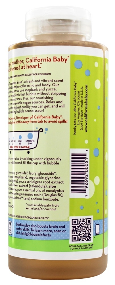 Banho de espuma com eucalipto Pure Óleos essenciais Eucalipto e abeto de Douglas - 13 oz. Anteriormente banho de espuma com aromaterapia California Ba - Imagem 3