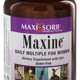 Maxi-Sorveira Maxine Diário Múltiplo Para Mulheres com Ferro - 120 comprimidos anteriormente chamados ( Country Life mulheres) Country Life