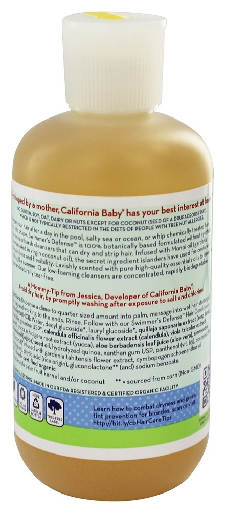 Shampoo de Aromaterapia e Bodywash - Defesa do Nadador - 8.5 fl. oz. California Ba - Imagem 2