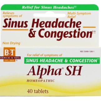 Alpha cefaleia sinusal - 40 Tablets Boericke & Tafel