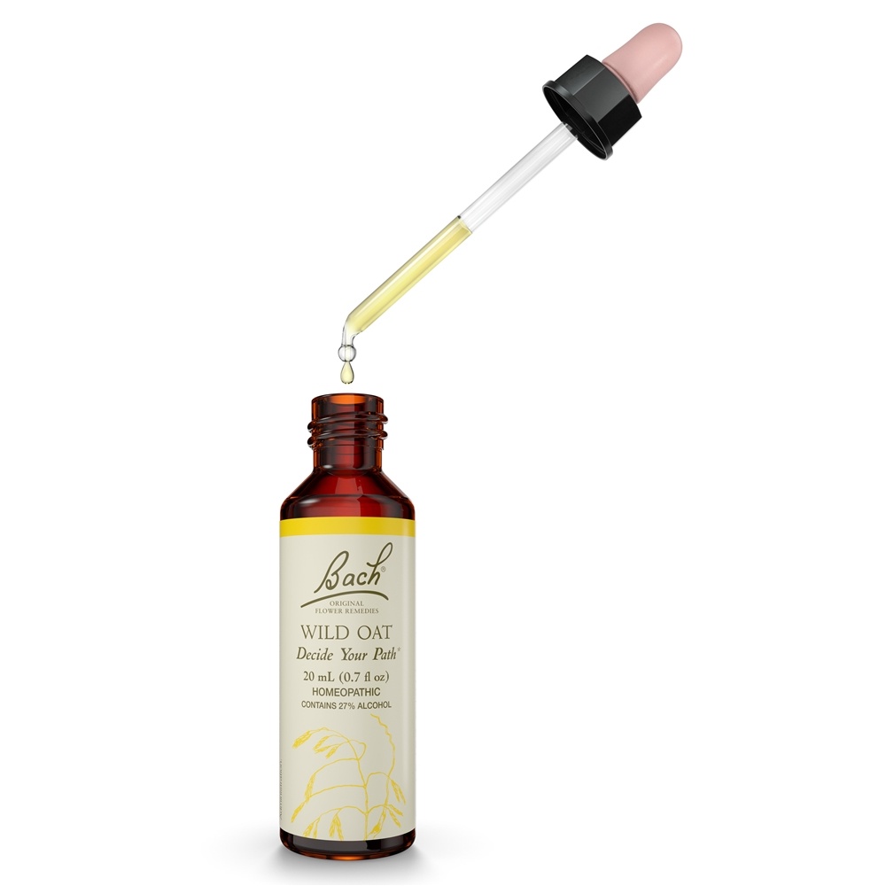 Essência de remédio de flor Original de Bach Essência de flor de aveia selvagem - 20 ml. Bach - Imagem 4