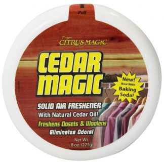 Refrogerador de ar sólido magia de cedro - 8 oz. Citrus Magic