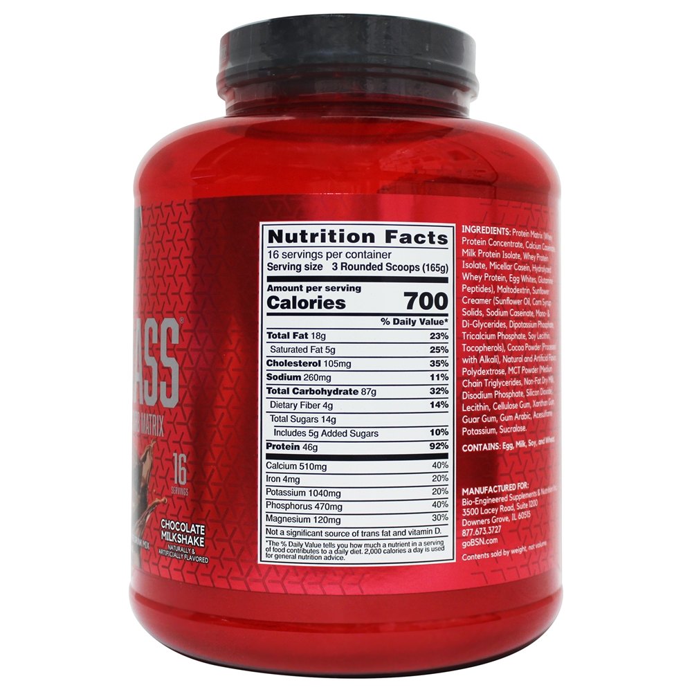 Chocolate de massa magra True-Mass - 5.75 lbs. BSN - Imagem 2