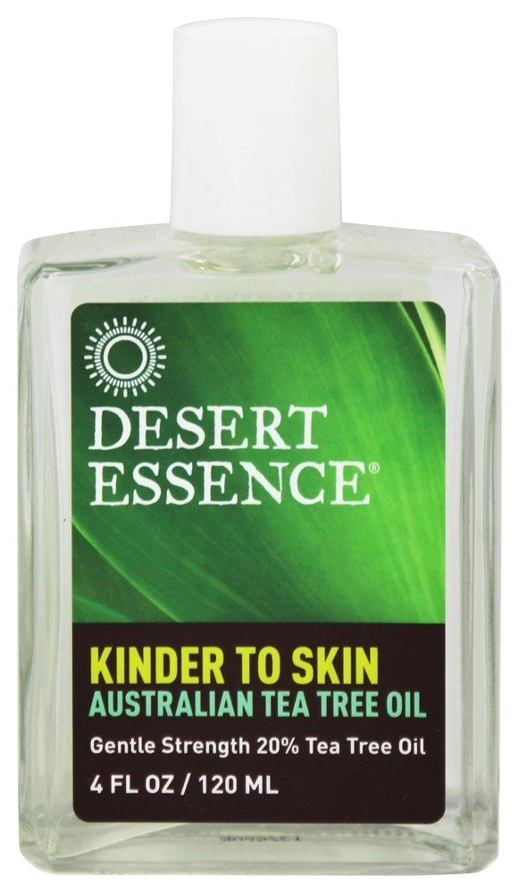 Kinder a pele óleo de árvore de chá australiano - 4 fl. oz. Desert Essence
