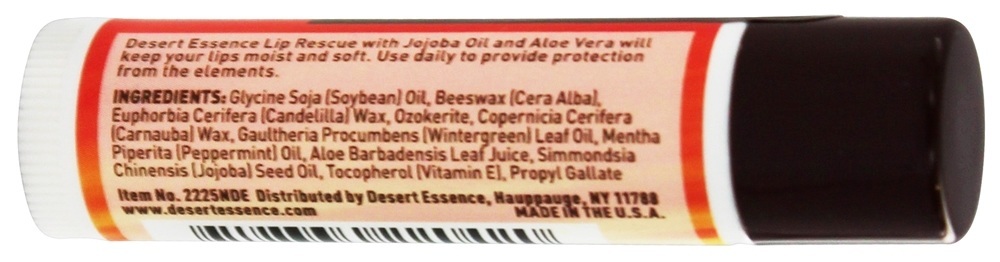Resgate de Lábios Hidratante com Óleo de Jojoba - 0.15 oz. Desert Essence - Imagem 2
