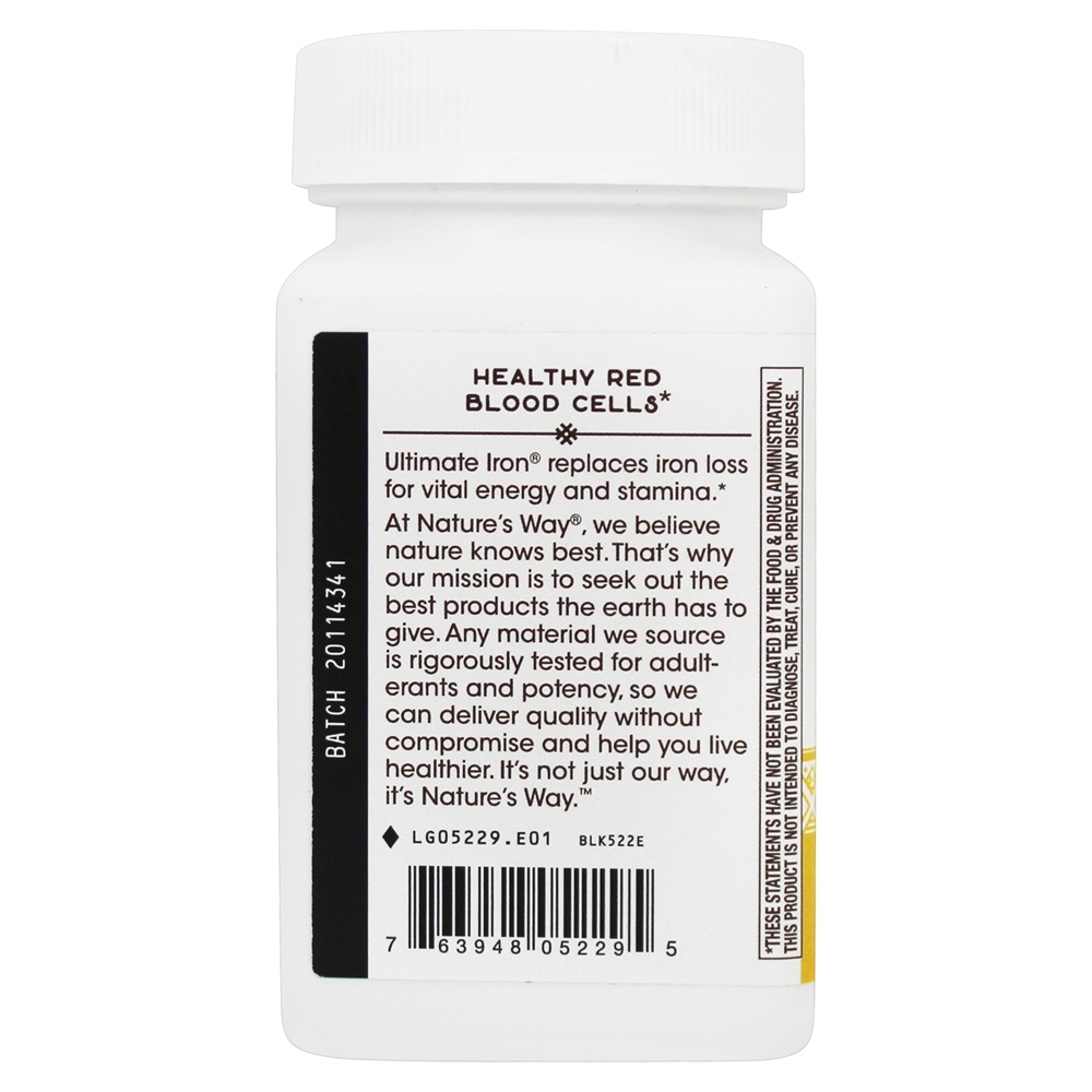 Ultimate Iron - 90 Softgels Nature's Way - Imagem 4