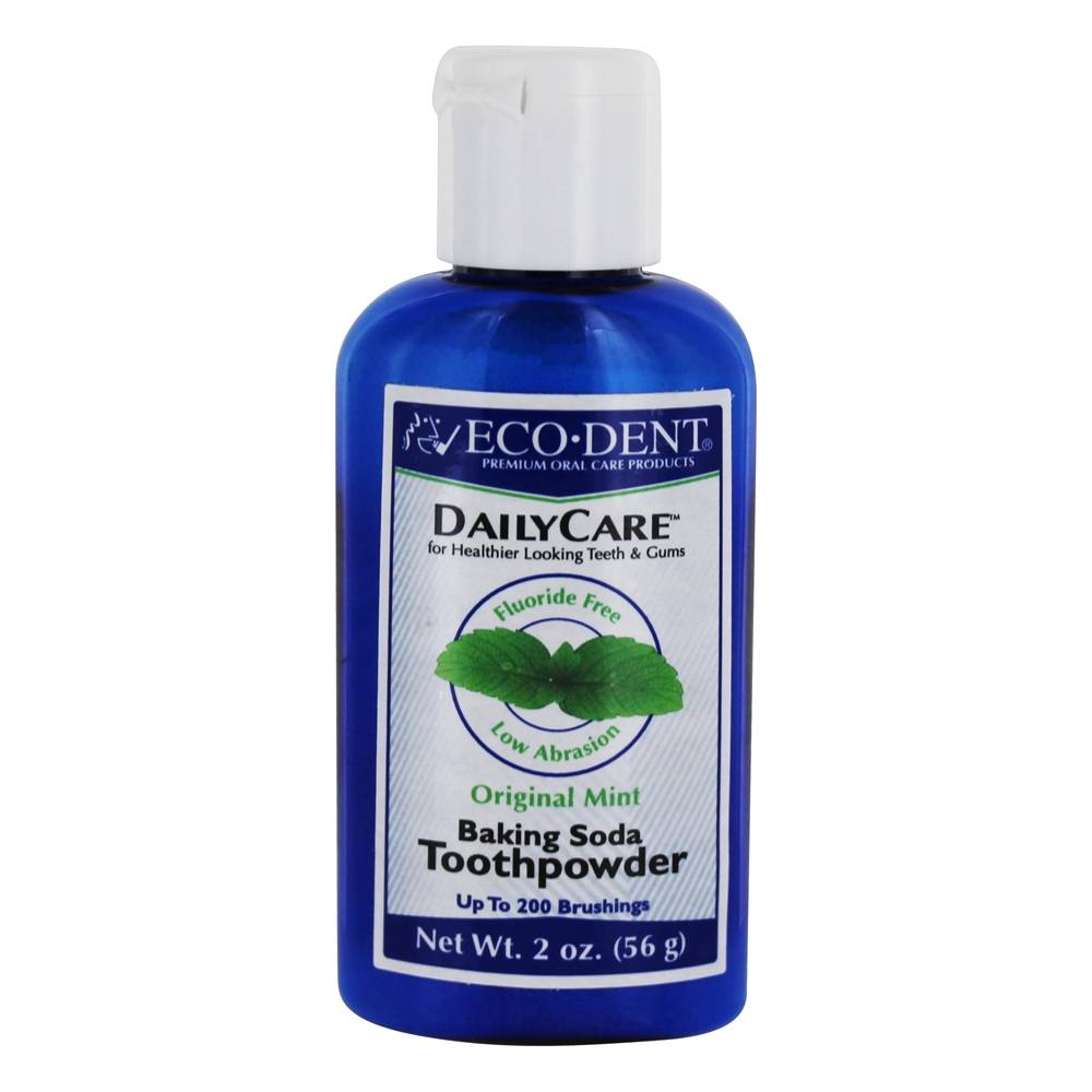 Dailycare Cozimento Soda Toothpowder Original Hortelã - 2 oz. Eco-Dent