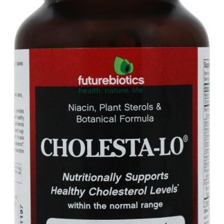 Cholesta-Lo com alho e niacina - 120 Comprimidos vegetarianos Futurebiotics