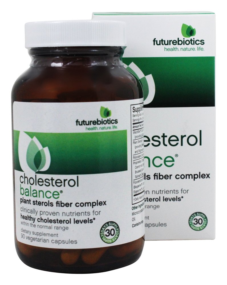 Colesterol Balance com esteróis vegetais - Cápsulas vegetarianas 90 Futurebiotics