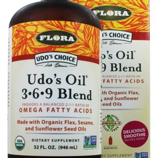 Udo's Oil Mistura 3-6-9 - 32 fl. oz. Flora
