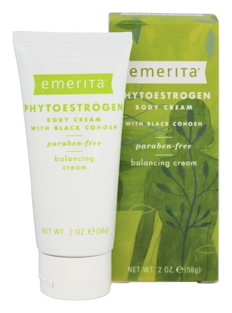 Creme Corporal com Fitoestrogênio com Cohosh Preto - 2 oz. Emerita