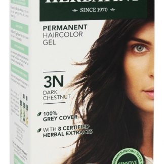 Castanho Herbal Haircolor Gel 3N Castanho Escuro - 4.5 fl. oz. Herbatint