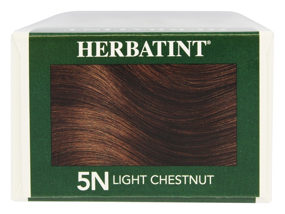 Castanha de Gel Permanente Hermética Haircolor 5N - 4.5 fl. oz. Herbatint - Imagem 2