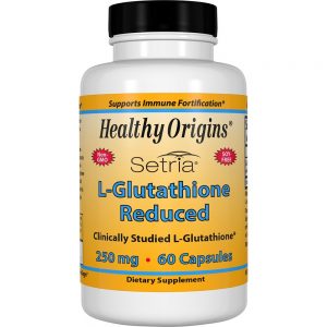 Setria L-Glutationa Reduzida 250 mg. - Cápsulas 60 Healthy Origins
