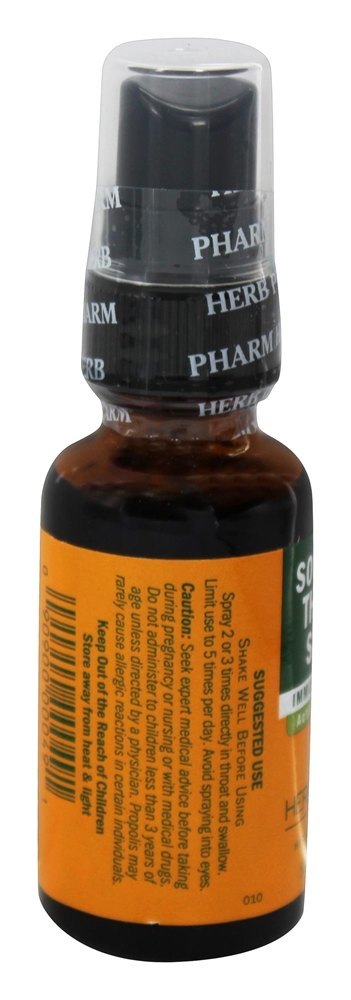 Pulverizador da garganta do Echinacea do Propolis - 1 fl. oz. Herb Pharm - Imagem 3