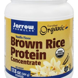 Baunilha De Proteína De Arroz Integral Em Pó - 1.1 lbs. Jarrow Formulas