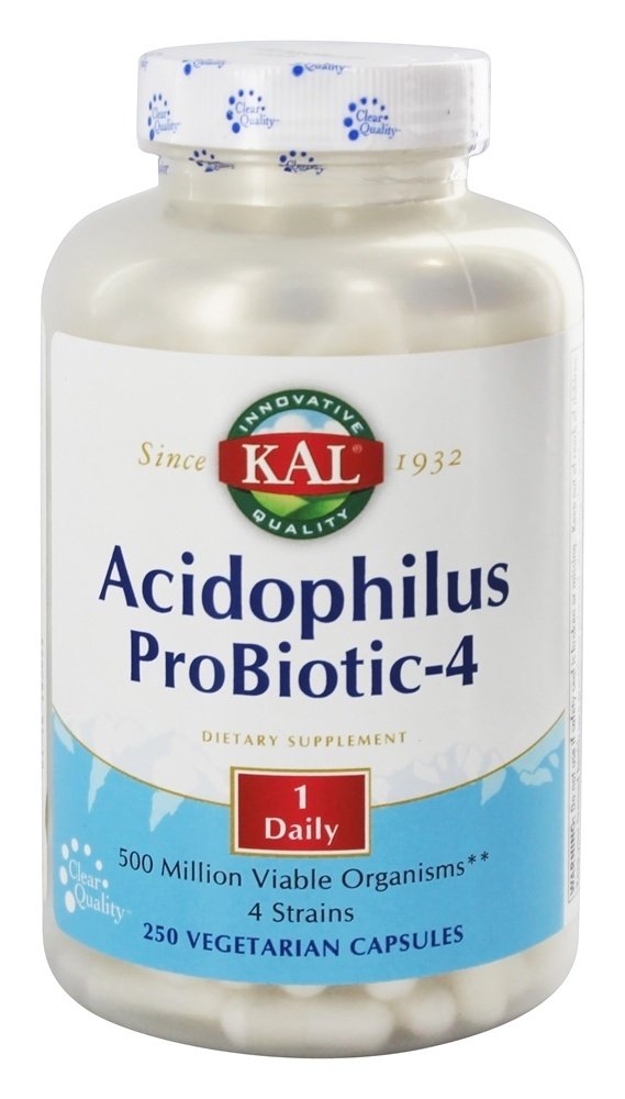 Acidophilus Probiotic-4 500 Bilhões de UFC - Cápsulas 250 Kal