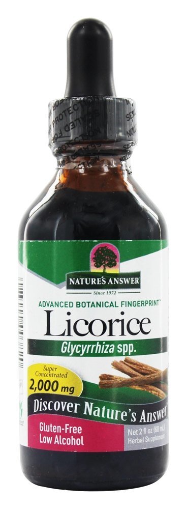Álcool Orgânico da Raiz de Alcaçuz - 2 fl. oz. Nature's Answer