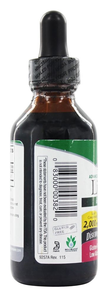 Álcool Orgânico da Raiz de Alcaçuz - 2 fl. oz. Nature's Answer - Imagem 3