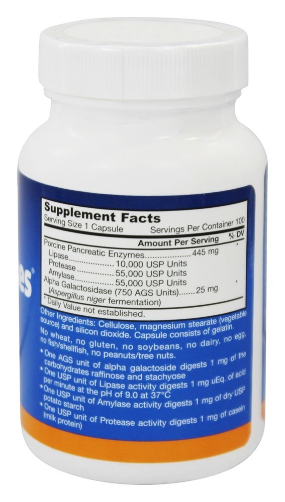 Jarro-Zymes Plus - Cápsulas 100 Jarrow Formulas - Imagem 2