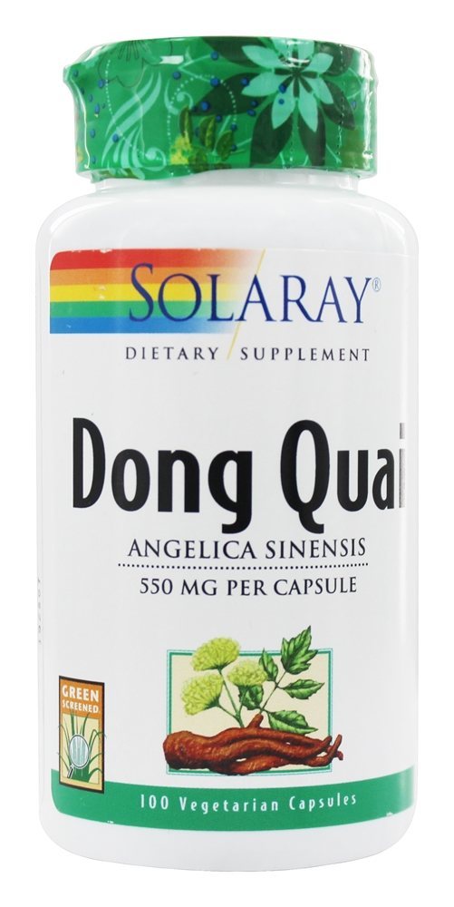 Dong Quai 550 mg. - Cápsulas 100 Solaray